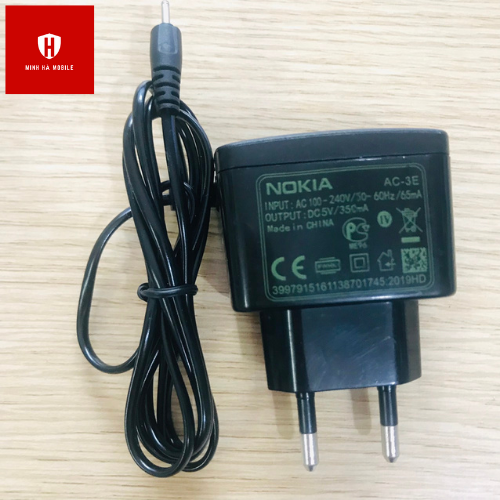 Sạc NOKIA chân kim tem đỏ AC-3E hàng xịn