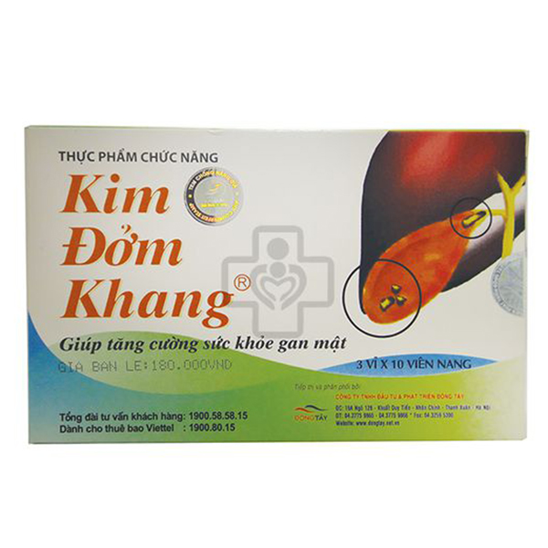 Kim Đởm Khang - Hỗ Trợ Điều Trị Sỏi Mật