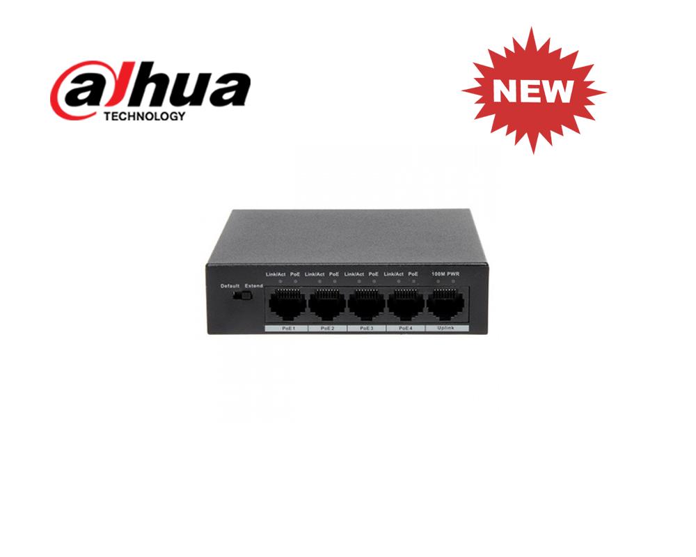 Switch POE 2 lớp 4 cổng Dahua PFS3005-4ET-36