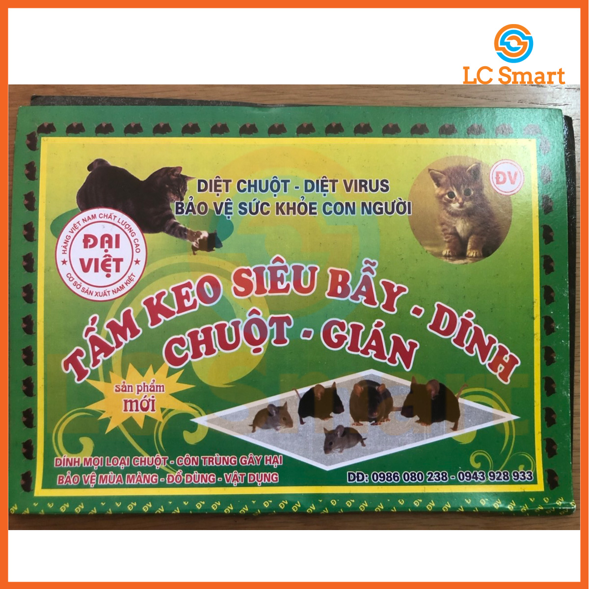 [HCM]Bộ 5 cái Keo dính chuột Đại Việt (5 cái)