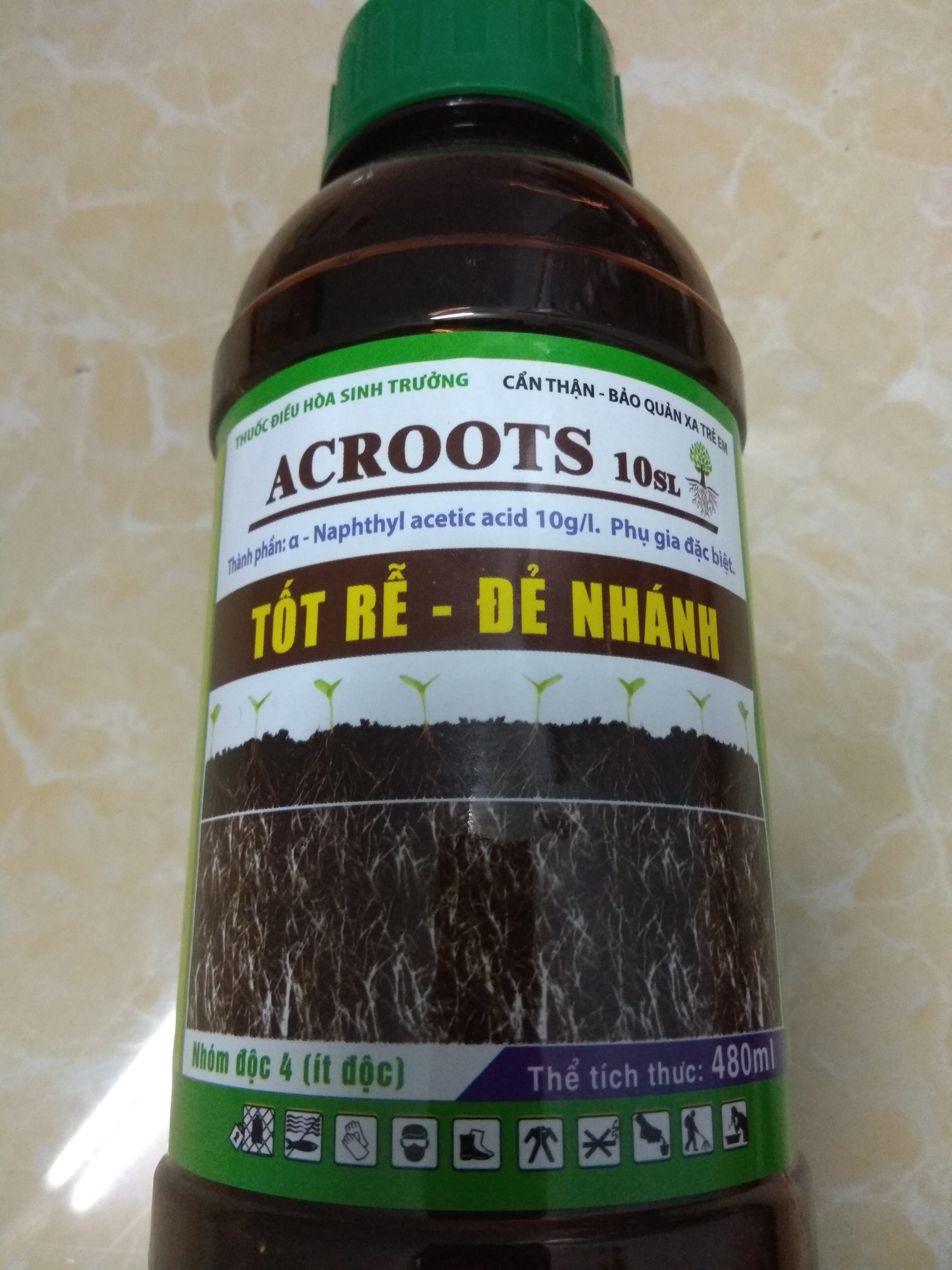 ACROOTS 10SL- TỐT RỄ- ĐẺ NHÁNH -  CHAI 480 ML