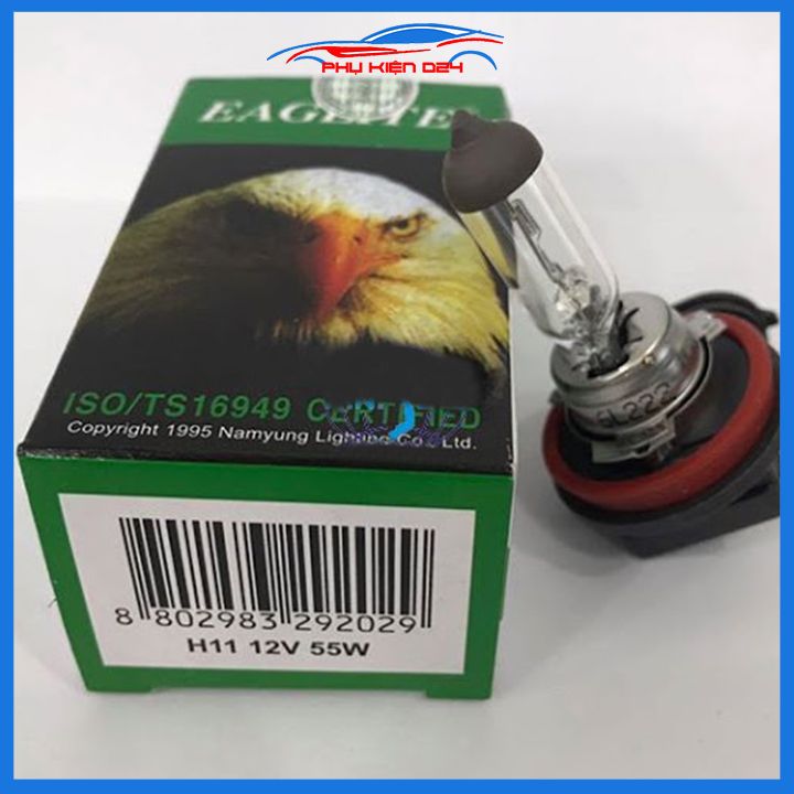 Bóng đèn gầm ô tô H11 12V 55W con cú Halogen