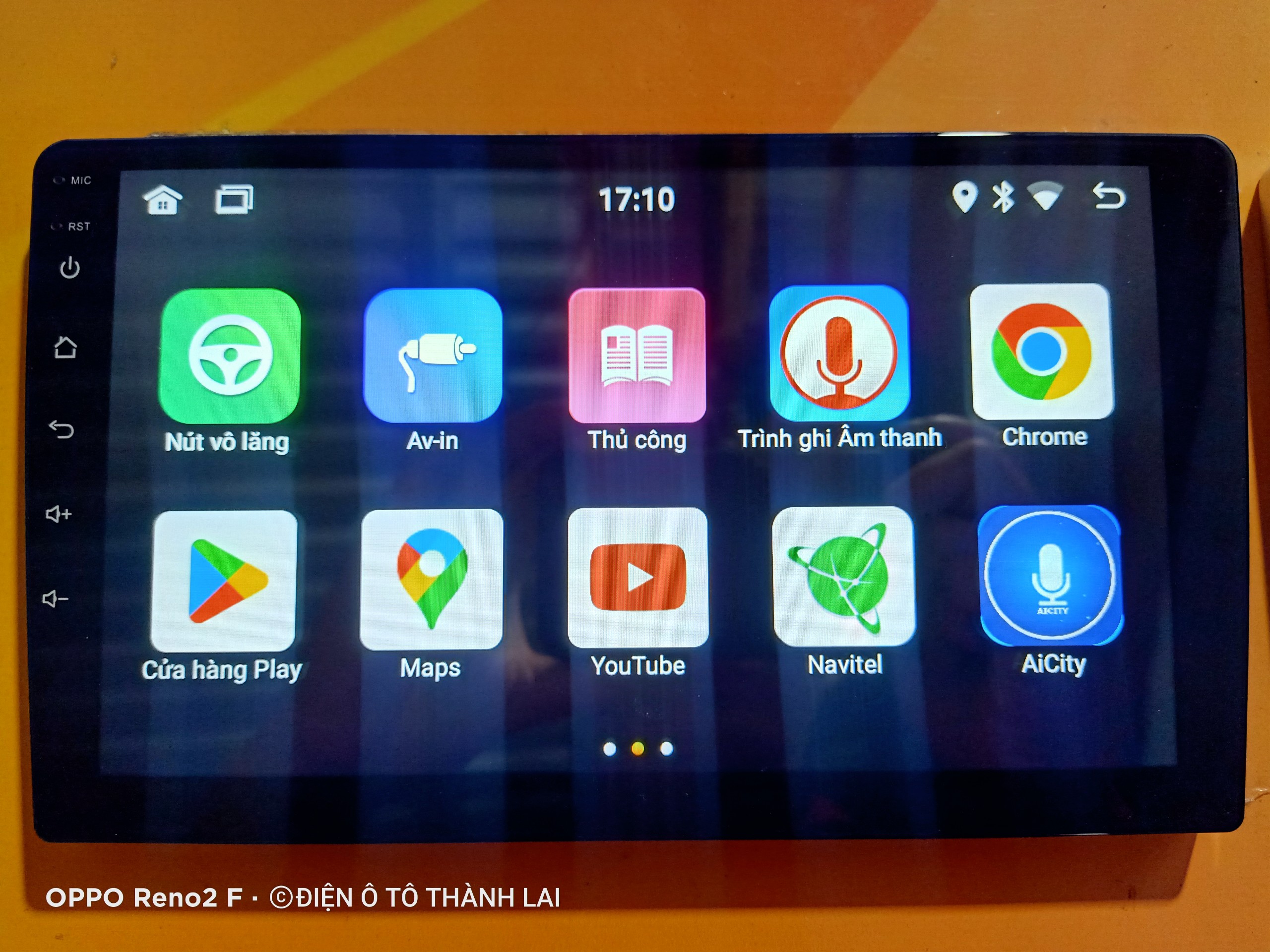 Màn hình Android ô tô 9 Inch Wifi, GPS,  Android 12 Full