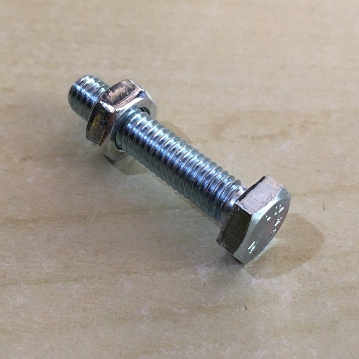 50 BỘ -  M6x30mm BULONG LỤC GIÁC - BULON 6LI