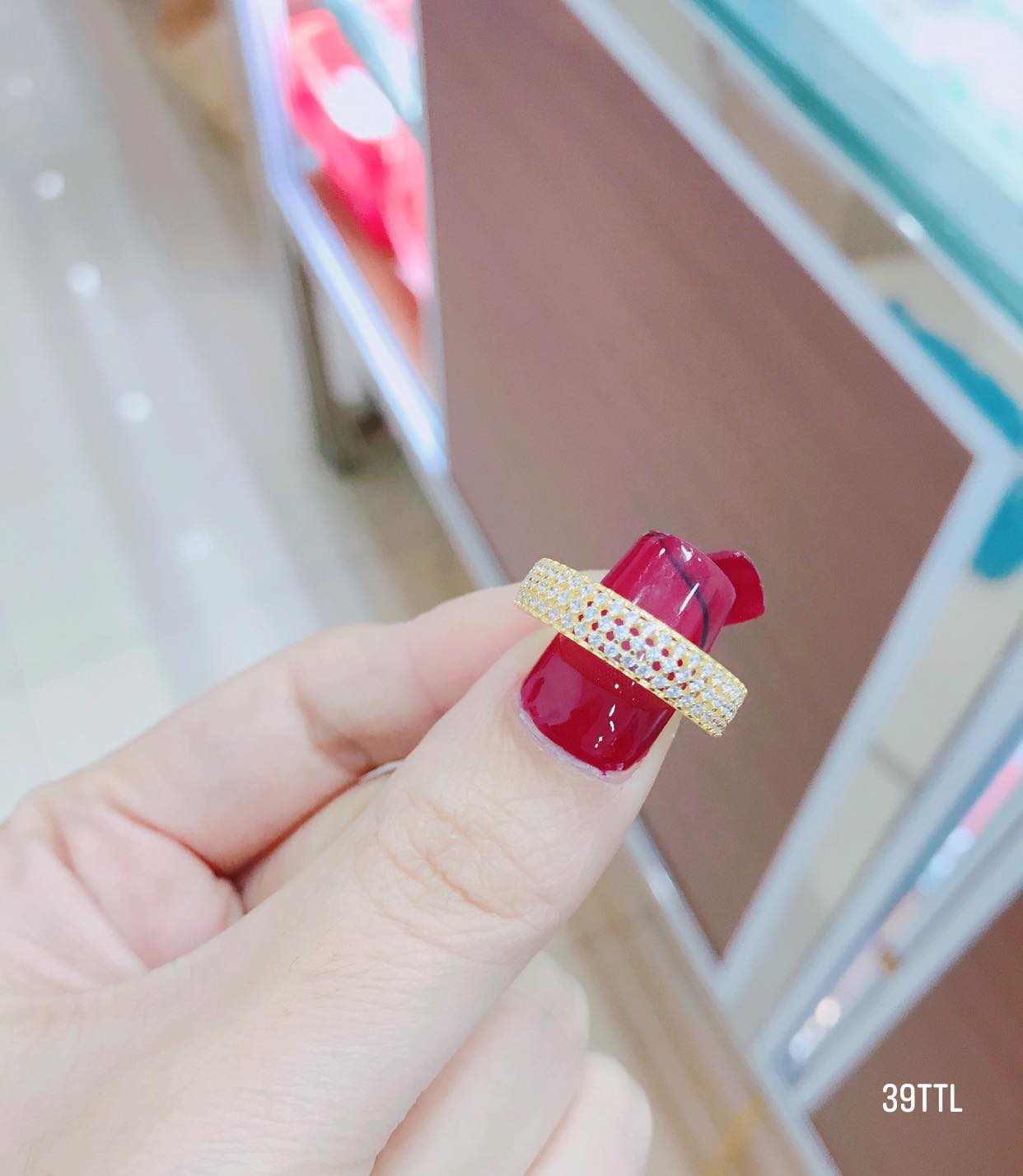 Nhẫn vàng tây 10k NV91