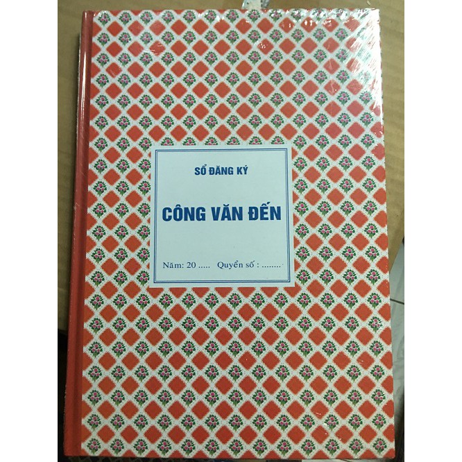 Sổ công văn đi - đến 160 trang