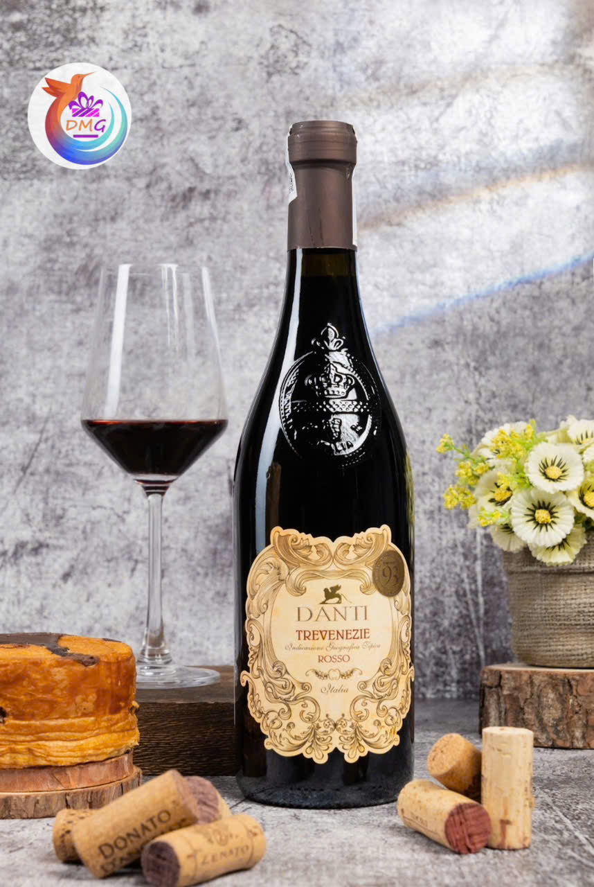 [NHẬP KHẨU] VANG ĐỎ (Ý) DANTI ROSSO– 13.5% - 750ML – DMG WINE