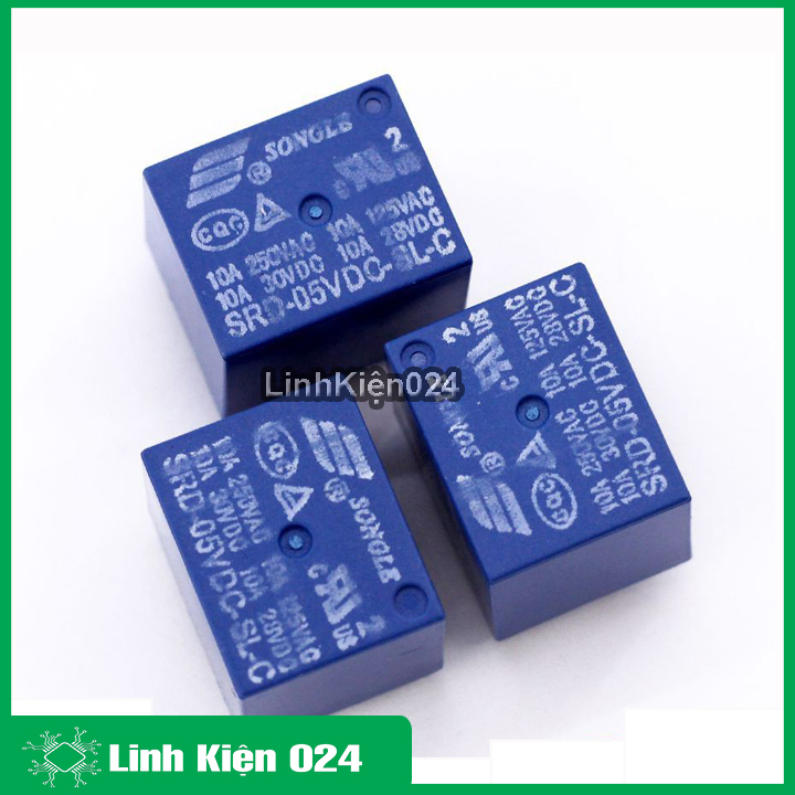 Relay songle SRD 5P 10A - 1 chiếc