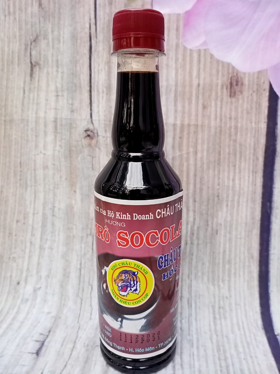 Siro hoa quả Châu Thành 400ml (Vị Socola)