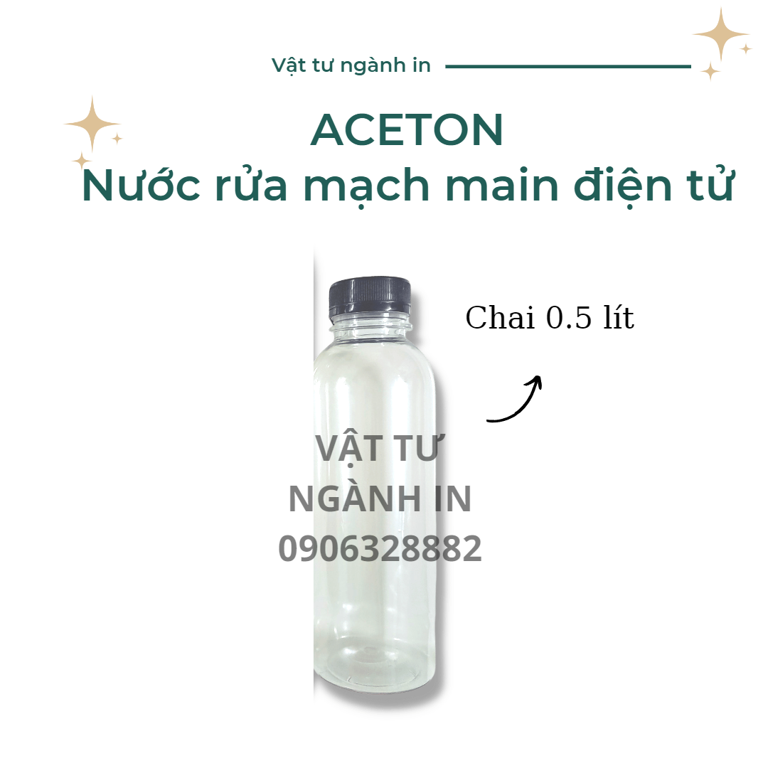 Aceton nước rửa mạch main điện tử