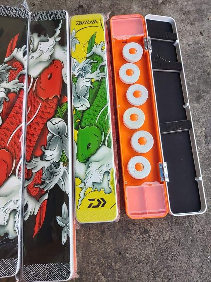 Hộp đựng phao cá chép câu đơn đài 3 ngăn. sai 45cm và 55cm