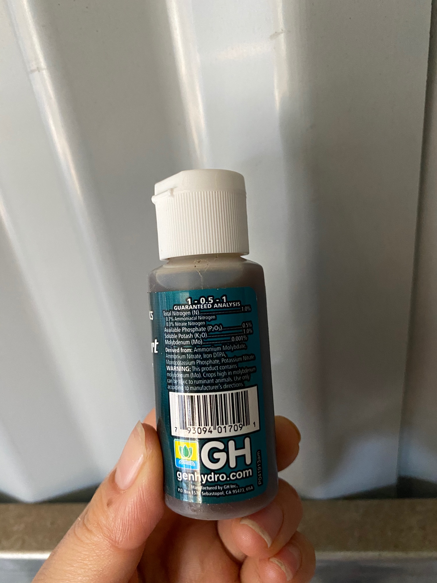 Phân bón siêu kích rễ General Hydroponics Rapid Start hũ 30ml Mỹ