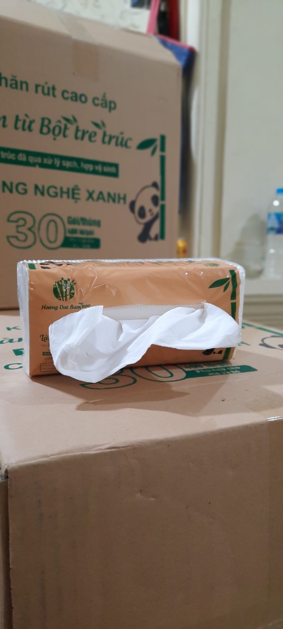 Giấy rút BamBoo - 3 lớp - 400 tờ