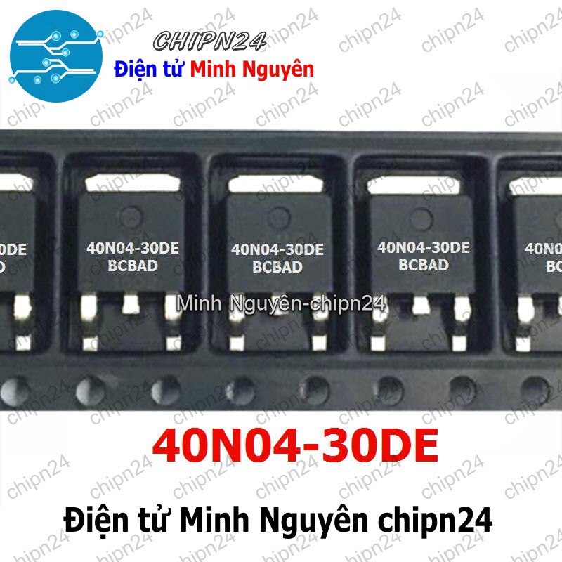[1 con] (SOP) Mosfet Dán 40N04 TO-252 39A 40V Kênh N (SMD) (AM40N04-30DE 40N04-30D) - HH003768
