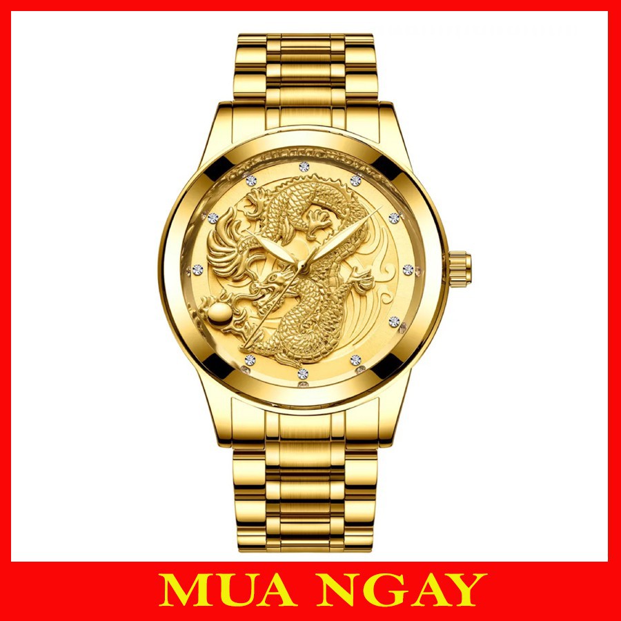 Đồng hồ rồng tặng vòng tì hưu
