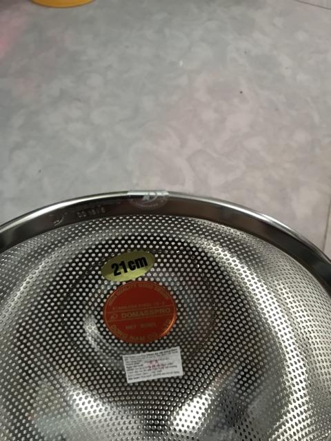 [HCM]Rổ Rá Đông Nam INOX 21cm (tem đỏ)