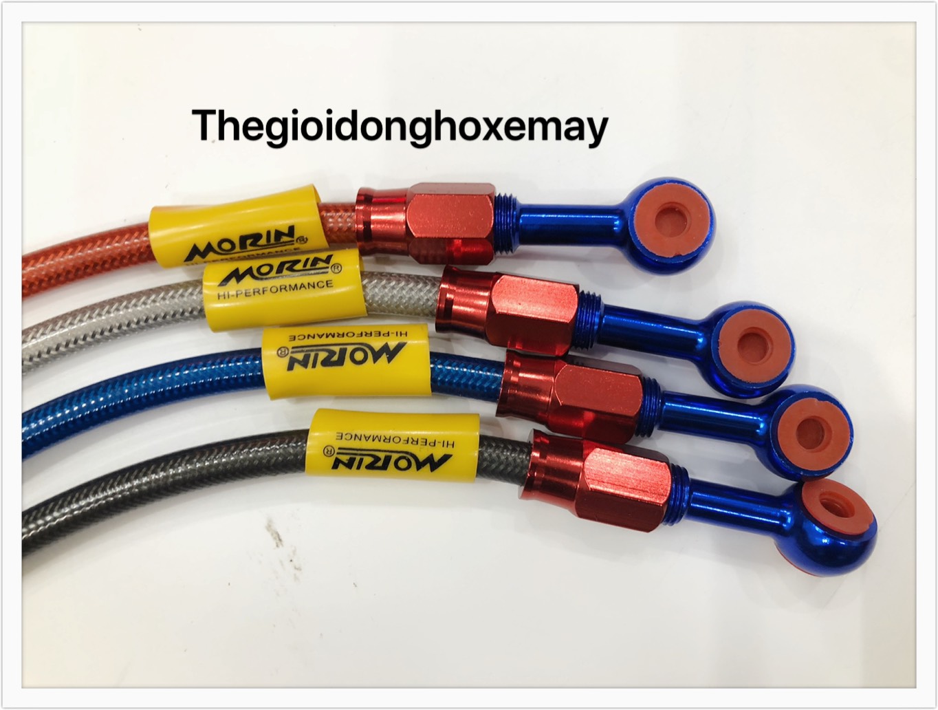 Phuộc Trước Phay Thái HM Màu Bạc Căt Ty 3 Phân, Hạ 3 Phân Exciter 135 4 Số