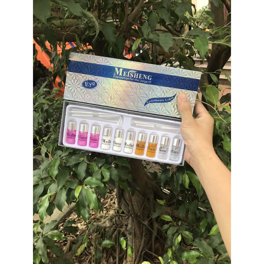 SỈ LẺ Set Uốn Mi Thảo Dược MEISHENG