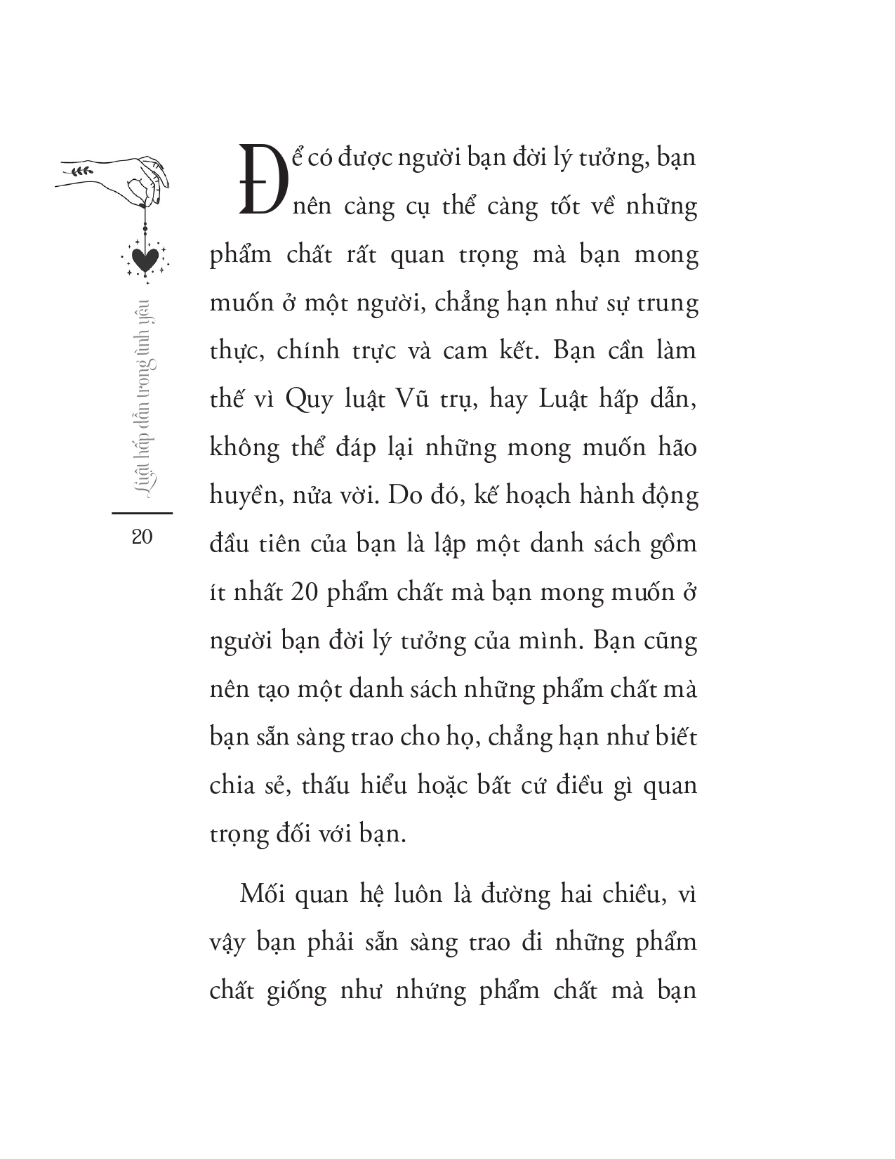 Sách - Luật Hấp Dẫn Trong Tình Yêu