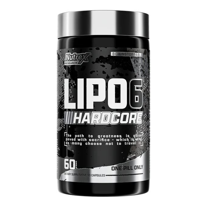 [HCM]Viên Giảm Cân Mạnh Nutrex Lipo 6 Hardcore 60 Viên