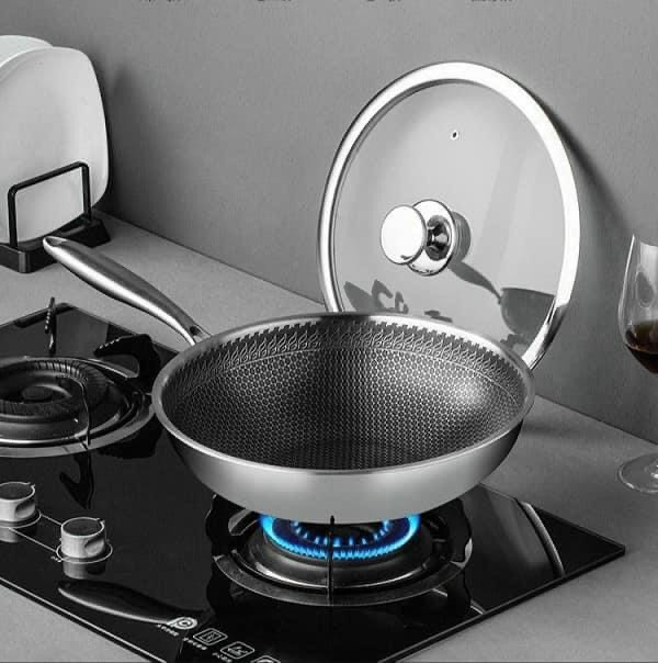 Chảo Chống Dính Sâu Lòng 32cm vân tổ ong
