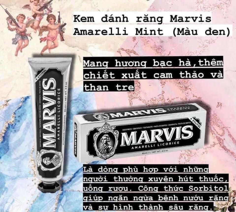 Kem đánh răng cao cấp Marvis ý - 85ml - new 2023