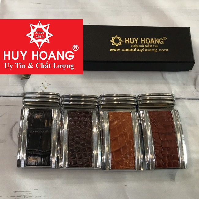 Đầu khóa mặt da cá sấu 4P nhiều loại nhiều màu HK9217-18-19-20-21-22-23-24
