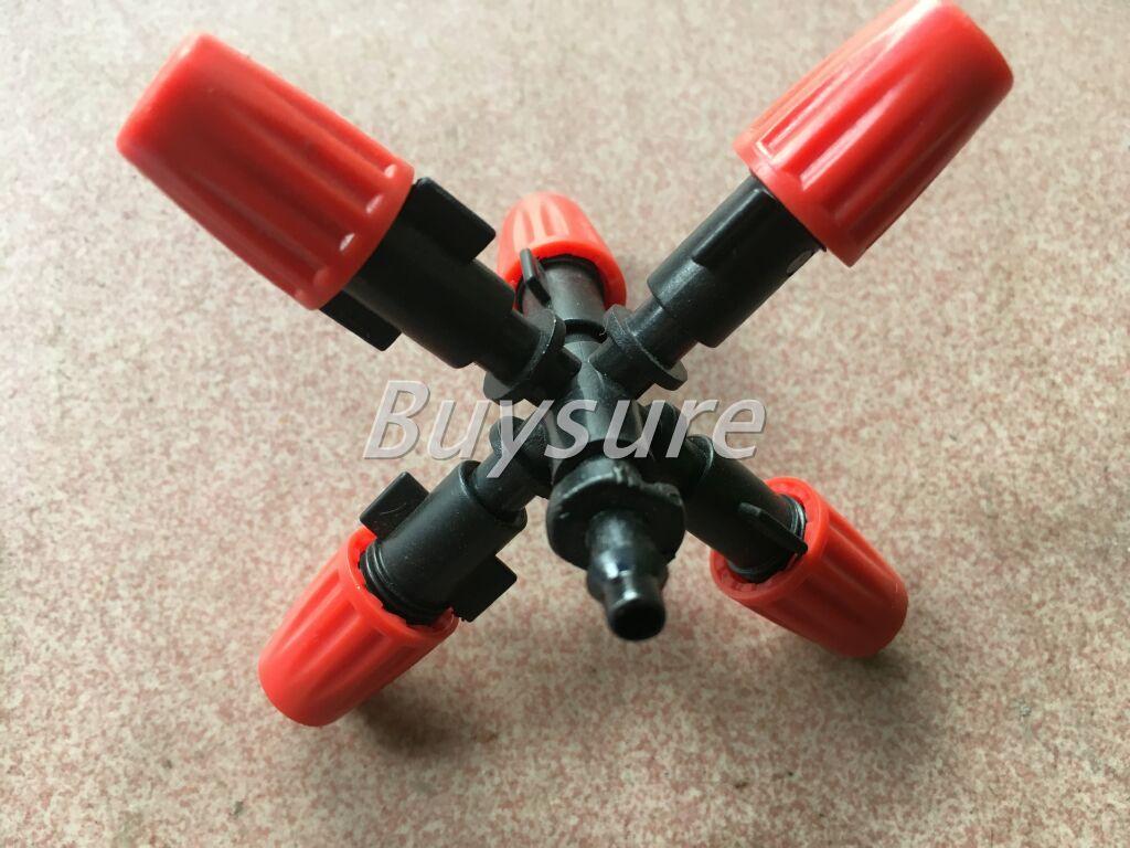 Béc phun sương tưới lan,tưới rau 5 hướng