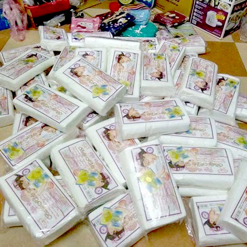 Combo 10 gói khăn khô đa năng Hiền Trang (1 gói 230gram)
