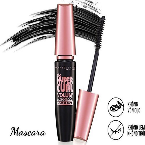 Mascara Maybelline Làm Cong Mi 100° 9.2ml