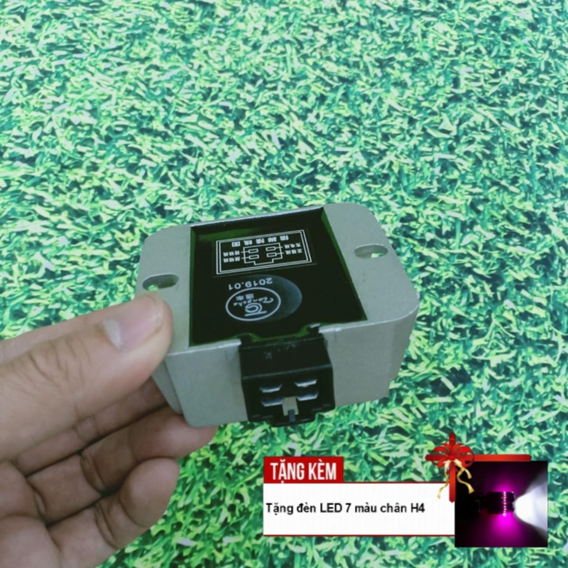 [SIÊU XỊN - TẶNG BẠN ĐÈN LED 7 MÀU SIÊU SÁNG] Sạc độ shilan cho ắc qui xe máy có giắc cắm dành cho tất cả các dòng xe G362