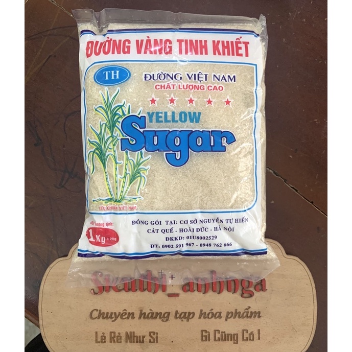 Đường Xuất Khẩu 1Kg Trắng/Vàng