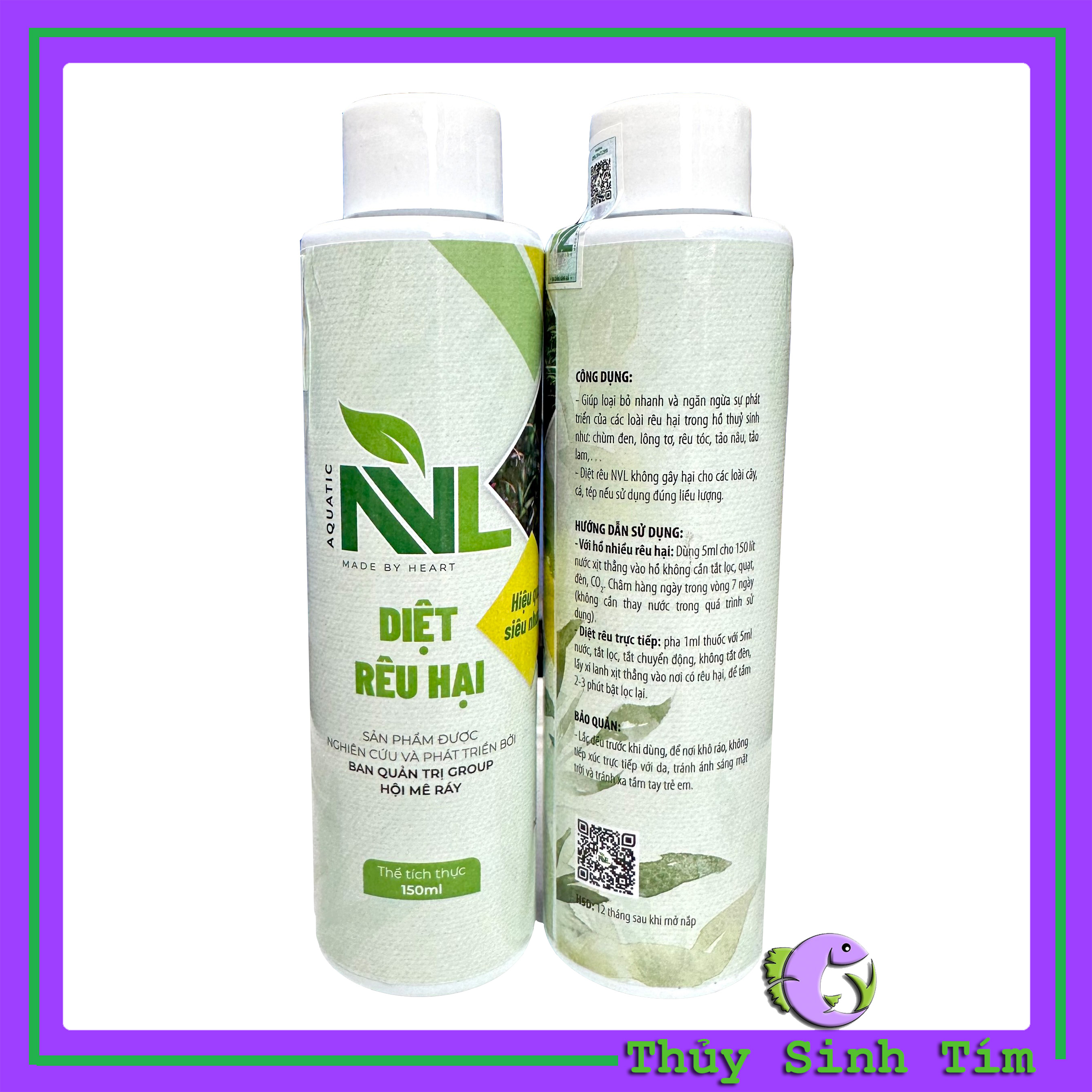 Dung Dịch Diệt Rêu Hại NVL