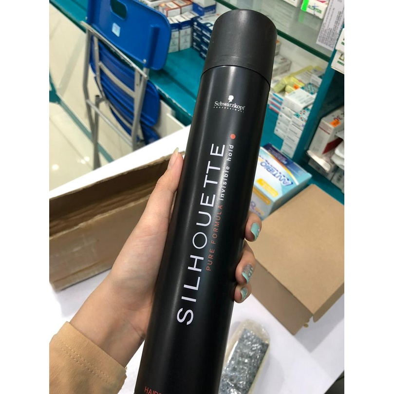 Gôm xịt tóc silhouette