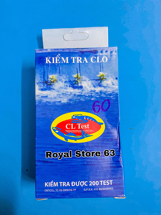 Dung Dịch Test CLO trong nước Thủy Phước