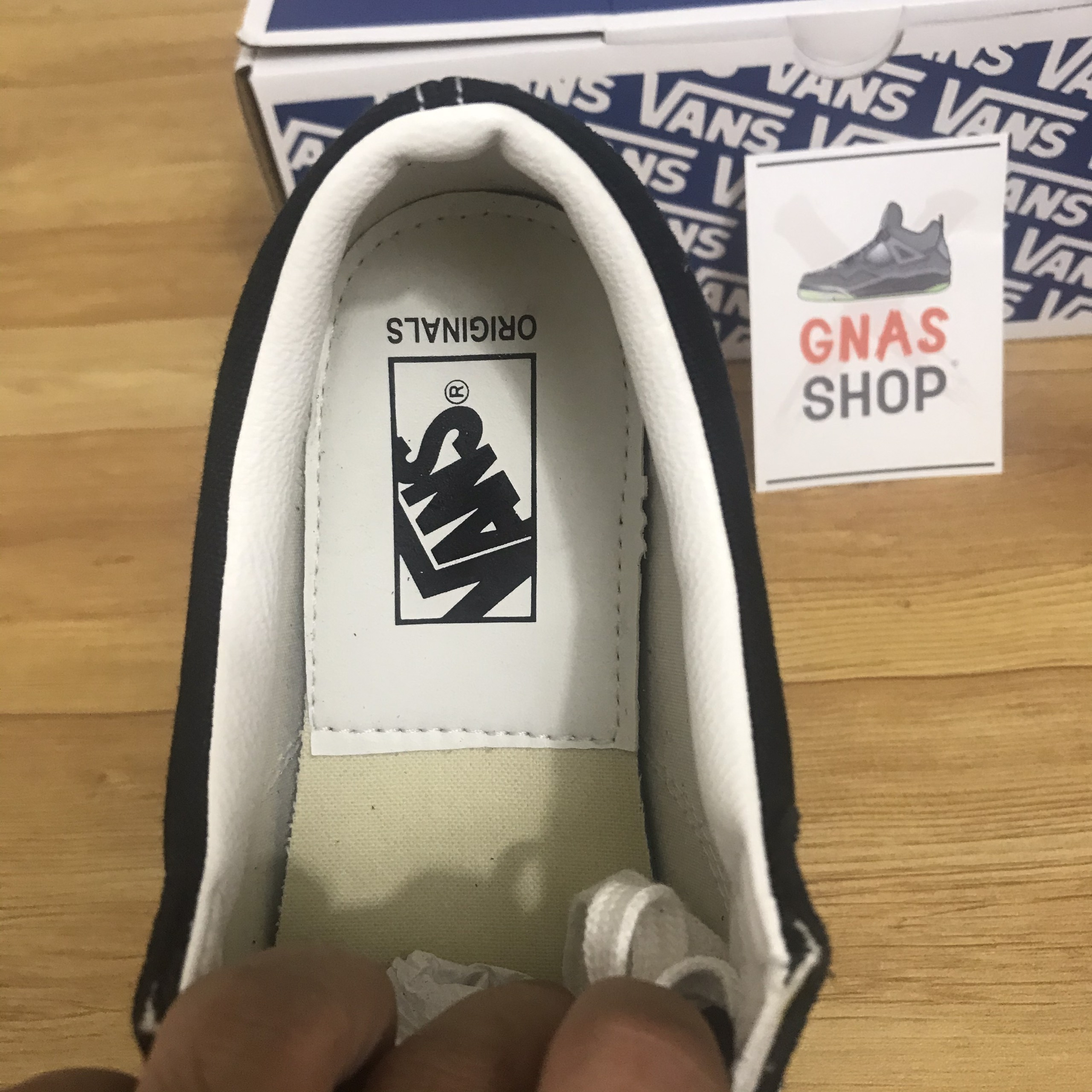 [HCM]Giày Vans Vault đen - chuẩn 11 (lót da + gót original)