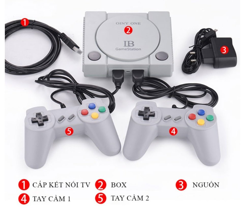 Máy Chơi Game 4 Nút Cầm Tay GameStation 600 trò chơi mới máy chơi game 2 người chơi tiện dụng