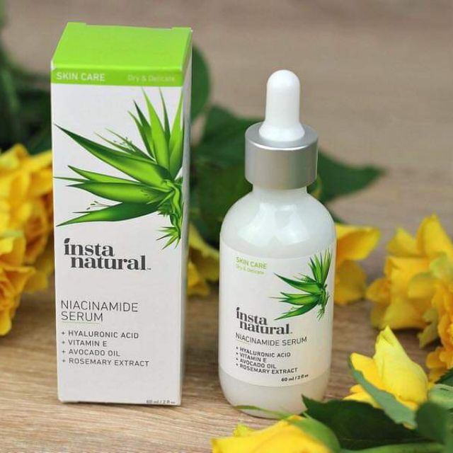 (Bill USA) Tinh Chất Dưỡng Da InstaNatural Niacinamide Serum 60ml