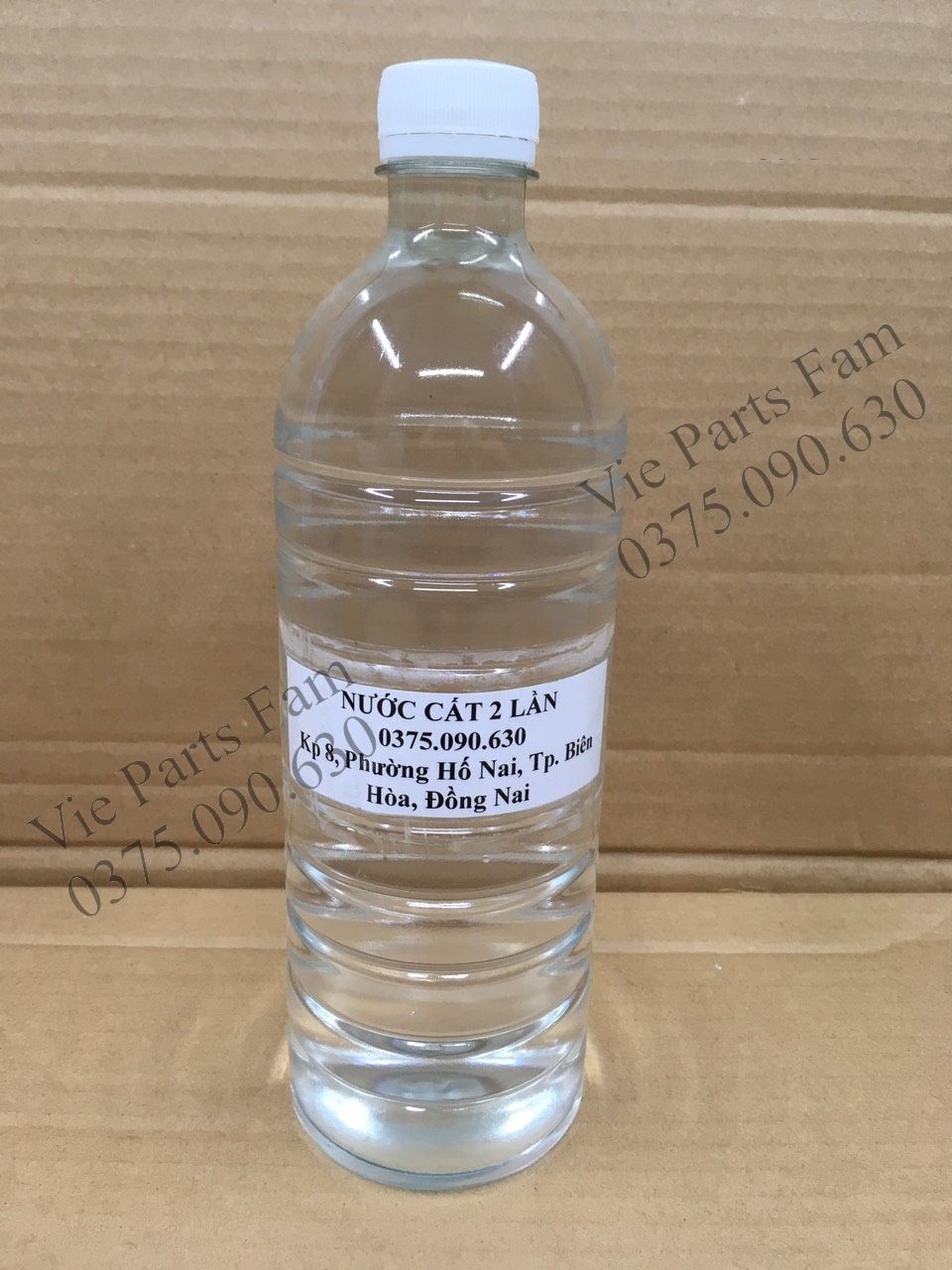 Nước cất 2 lần - Chai 1 lít (Giá tốt so với thị trường)