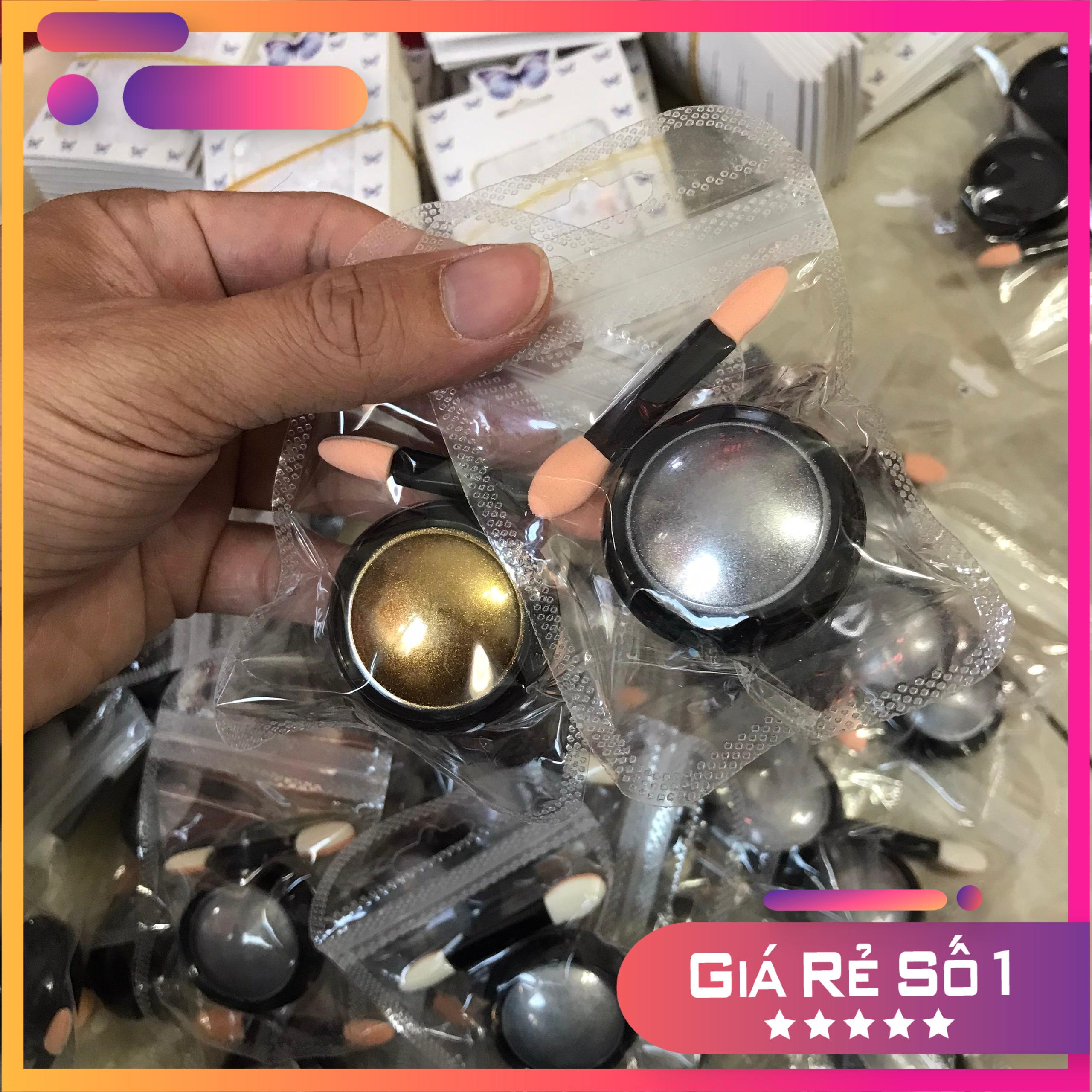 Bột Tráng Gương Vàng - Bạc - MiNi Nails