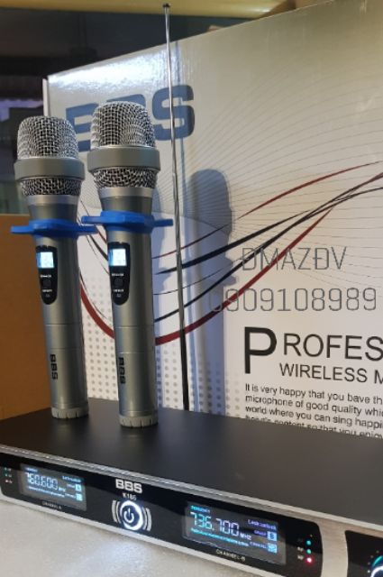 MICRO BBS K186 KHÔNG DÂY VỎ KIM LOẠI