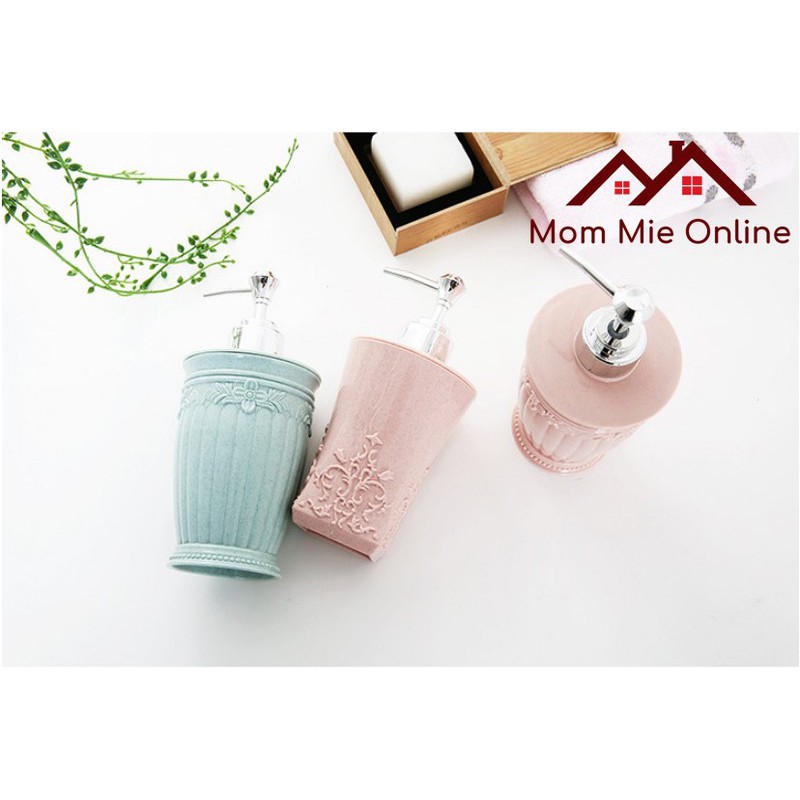 [HCM]Bình đựng sữa tắm dầu gội nước rửa tay 400ml