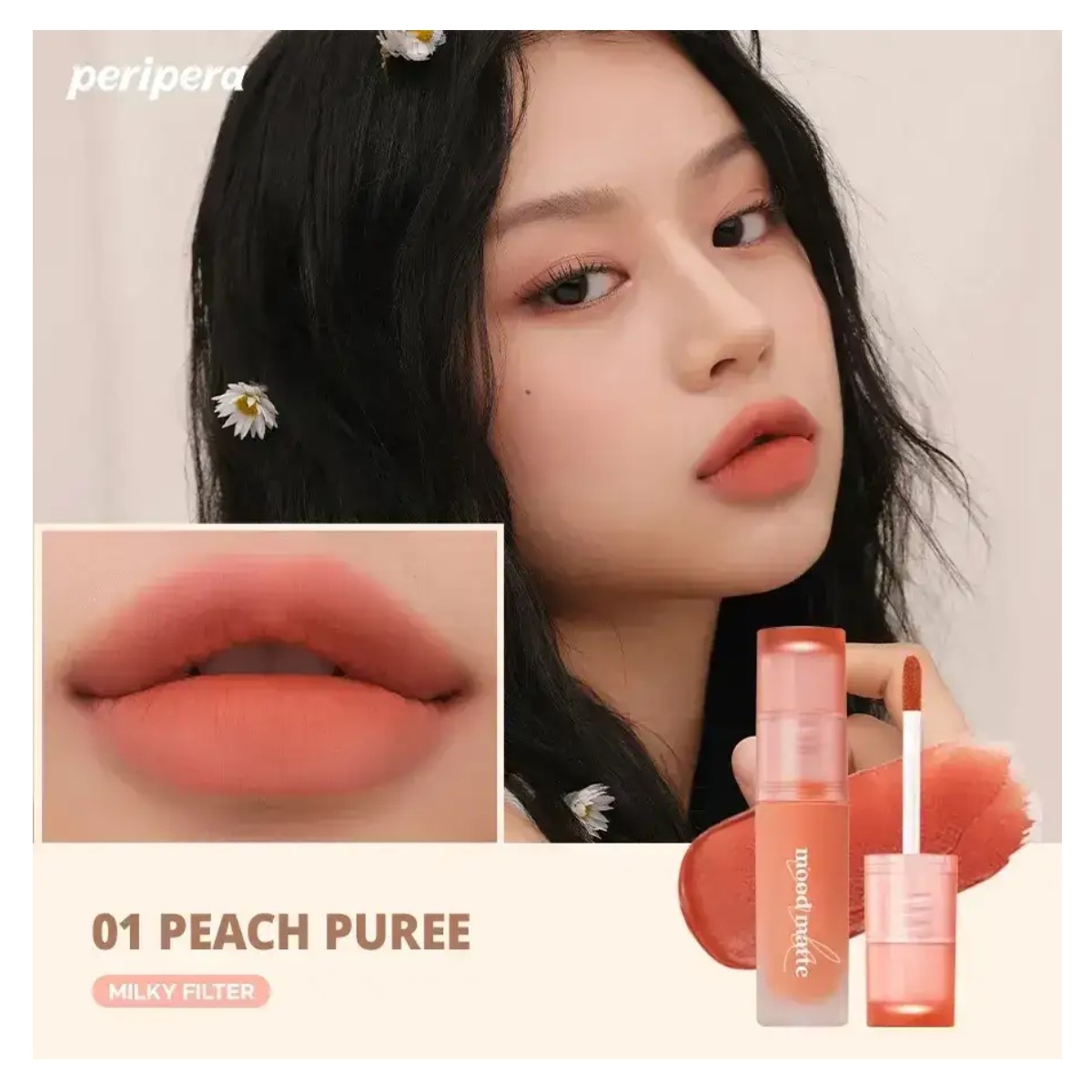 [Săn Deal]Son Tint Lì Peripera Ink Mood Matte Tint 4G