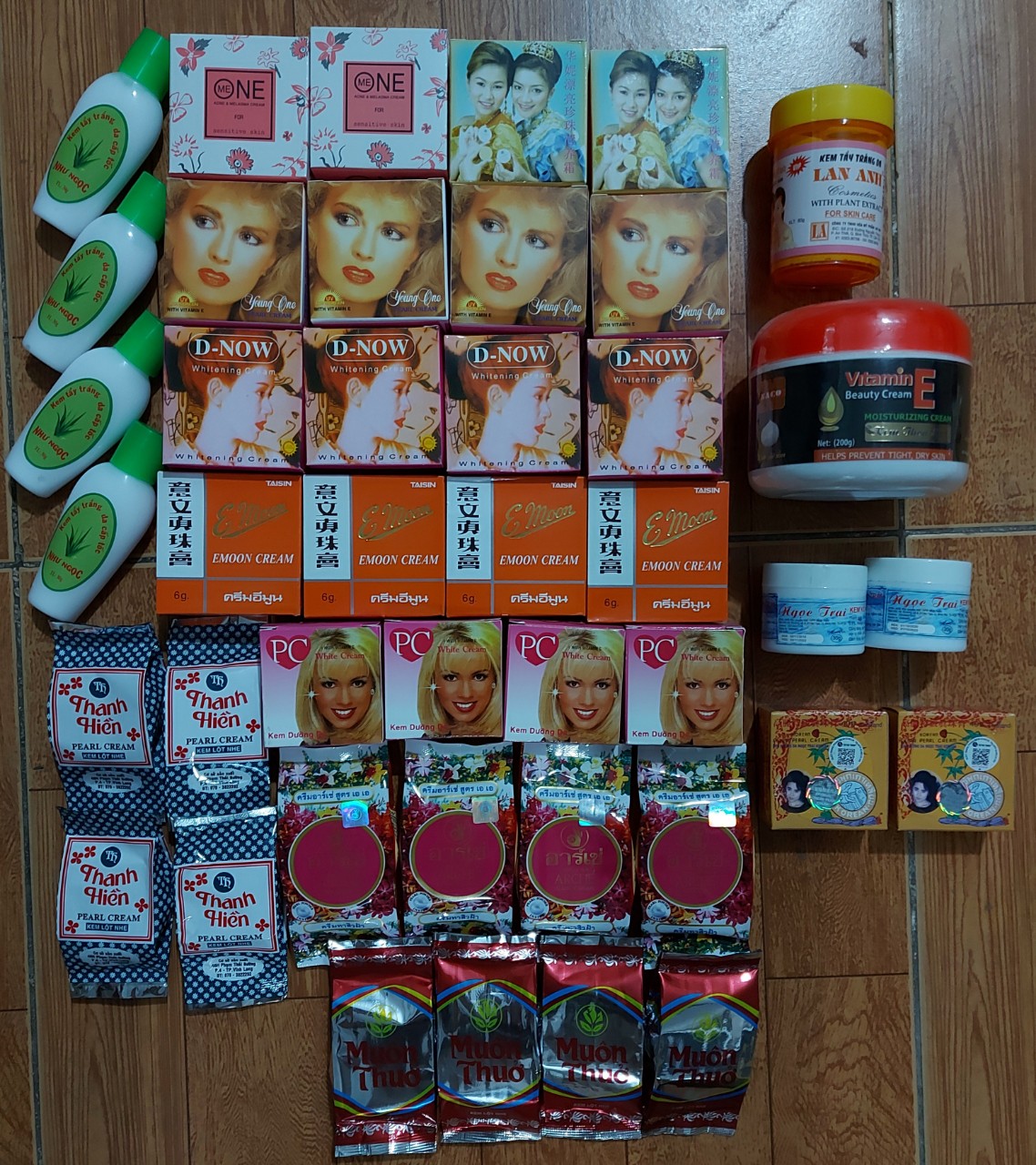 Combo trắng nhanh dưỡng da chuyên sâu