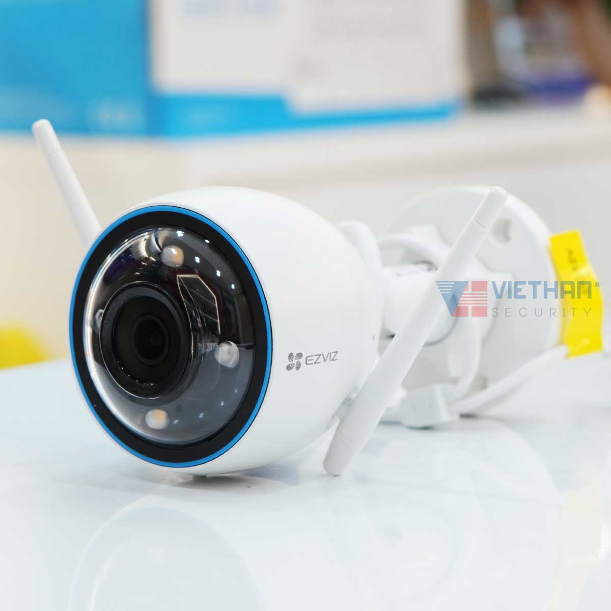 Camera Wifi Ngoài Trời EZVIZ H3 5.0MP 3K, C3TN 2.0MP 1080P Có Màu Thông Minh, Chống Nước IP67 - Hàng Chính Hãng, Bảo Hành 24 Tháng.