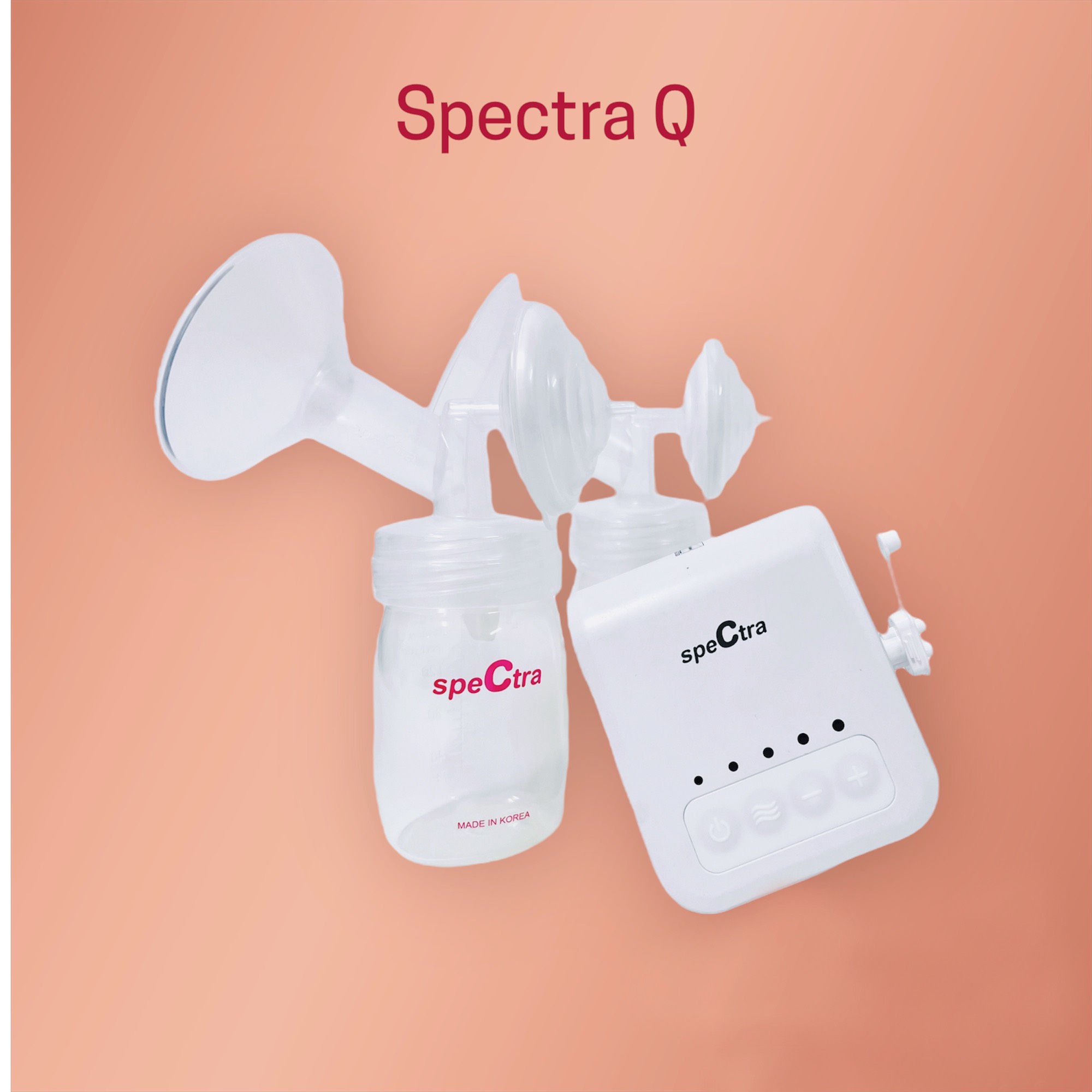Máy hút sữa mini Spectra Q Hàn Quốc Bảo hành chính hãng 12 tháng