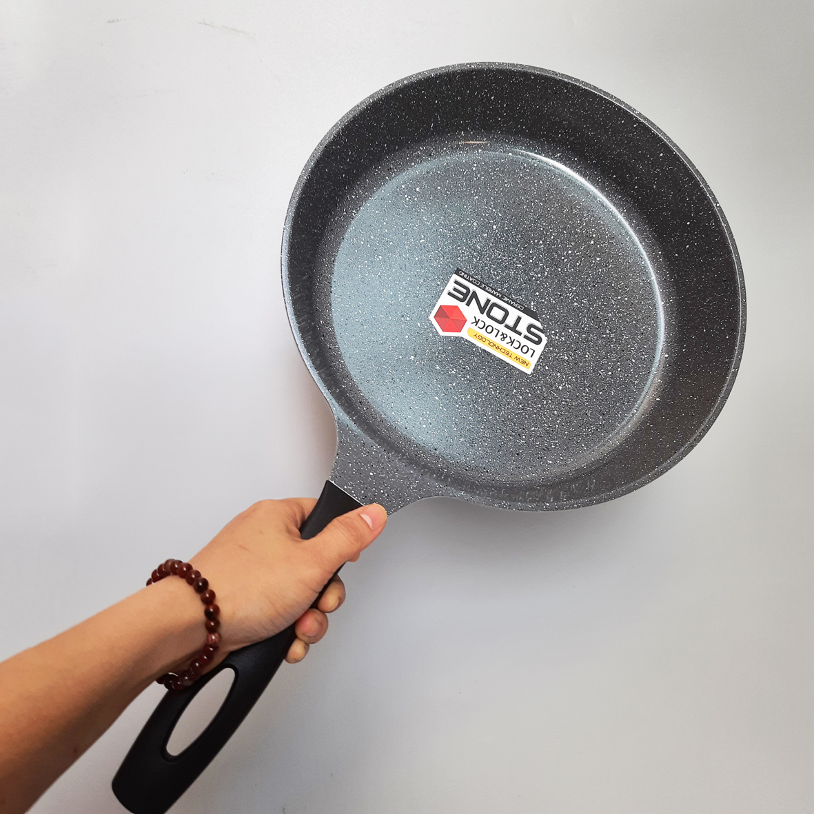 [Chính hãng] Chảo Vân Đá Chống Dính Đáy Từ Lock&Lock Stone 28cm LCA6283D