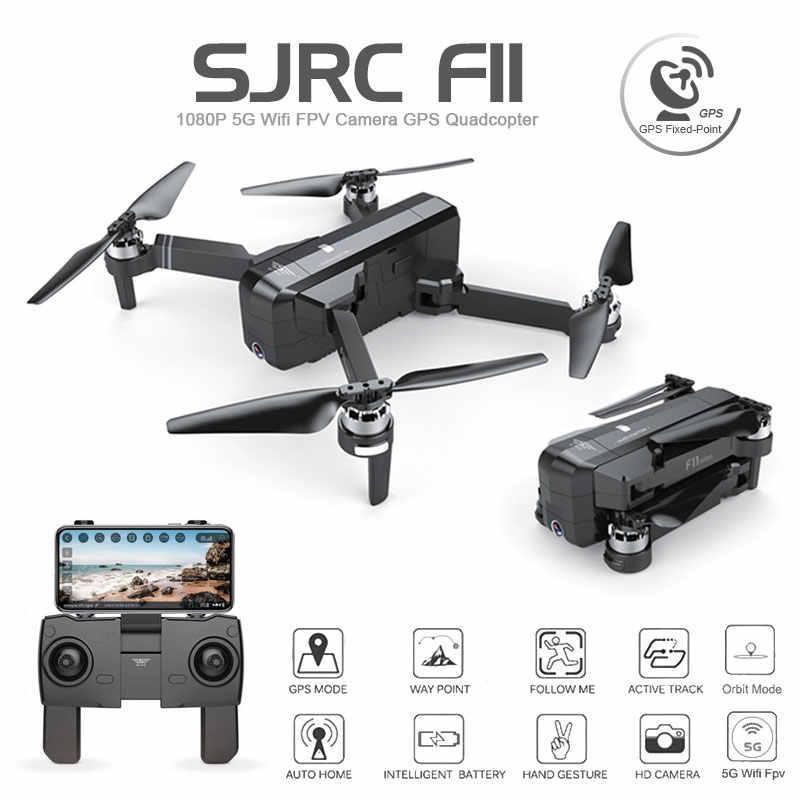 Flycam sjrc f11 camera 1080p xoay 90 độ bay xa 1km, pin 25 phút , follow me & tự bay về