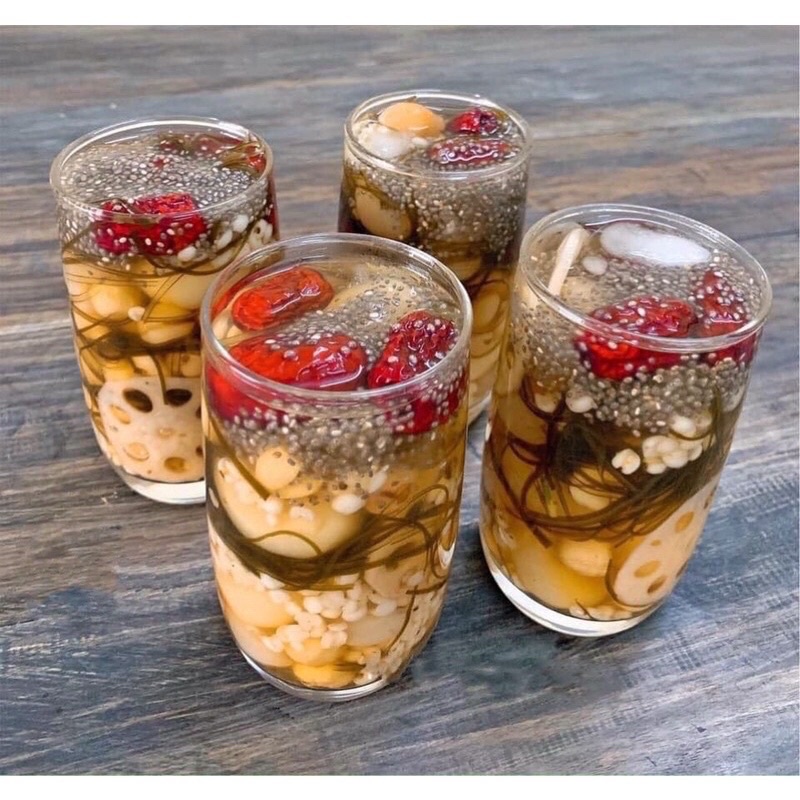 Set chè sâm bổ lượng 11 vị nặng 100gr