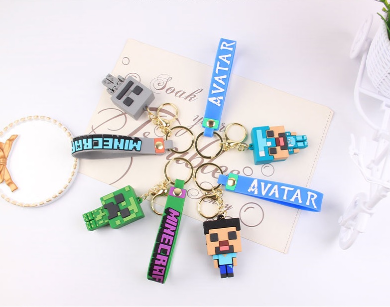 Móc khóa creeper steve minecraft cực đẹp